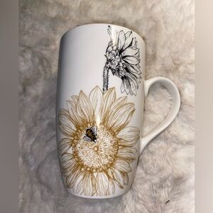 TAG Coffee Tea Mug Cup Ivory let it be